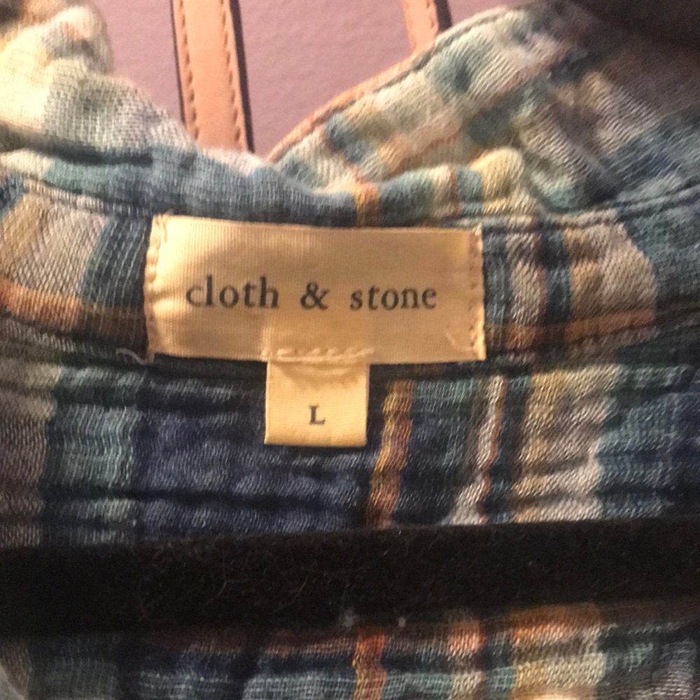 Cloth & Stone Button Up Flannel Large